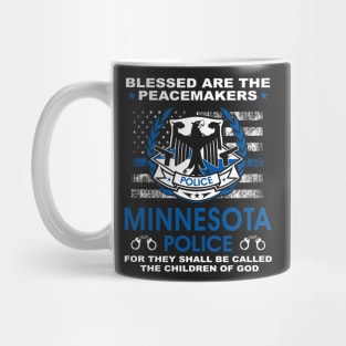 Minnesota Police  – Blessed Are The PeaceMakers Mug